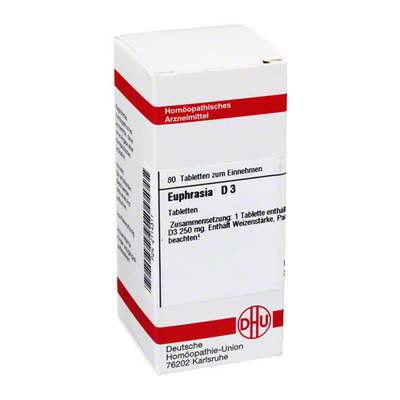 DHU-Arzneimittel GmbH & Co. KG EUPHRASIA D 3 Tabletten 80 St 02114311