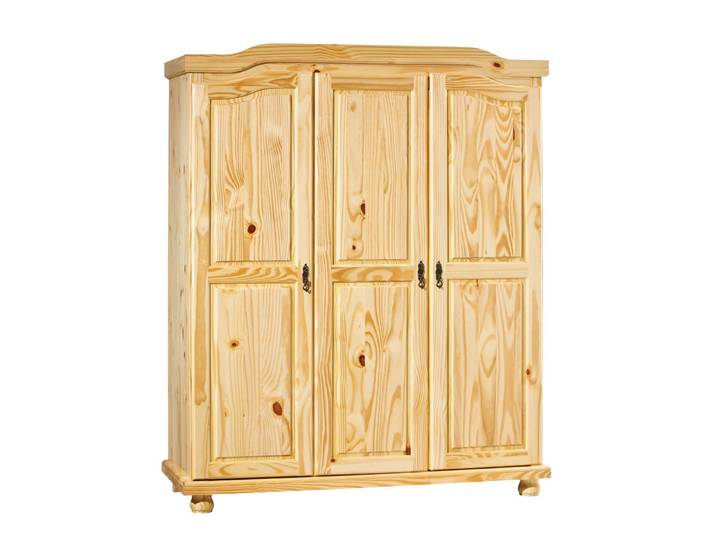 Kleiderschrank Bern Massivholz Kiefer Landhausstil