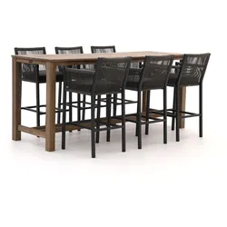 Manifesto Rivola/ROUGH-X 240 cm Gartenbar-Set 7-teilig