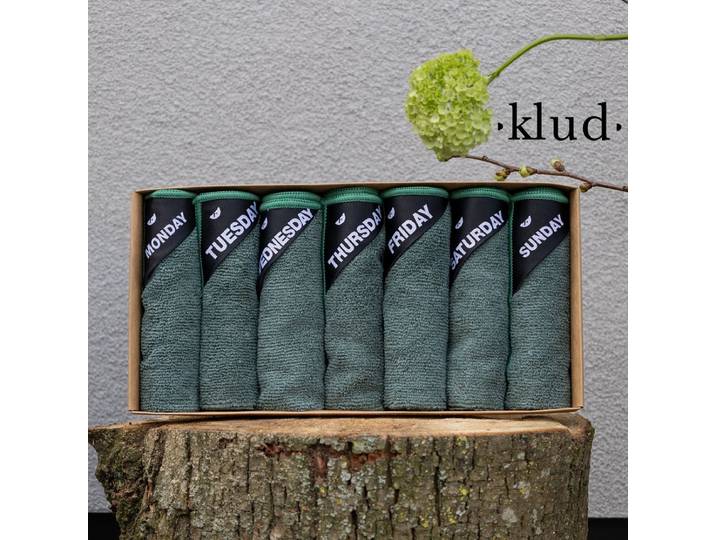 Klud Microvezel Vaatdoekjes - Groen - Set van 7