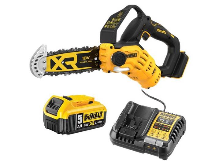 Elagueuse 18V DEWALT DCMPS520P1-QW Brushless avec une batterie 5\,0 Ah