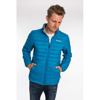 Wendejacke DEPROC ACTIVE "GILMOUR REVERSAL MEN", Herren, Gr. S, blau (hellblau), Web, 100% Polyamid, bequem hüftbedeckend, gerader Abschluss mit Gummizug, Jacken, Wendejacke mit schlichtem Design
