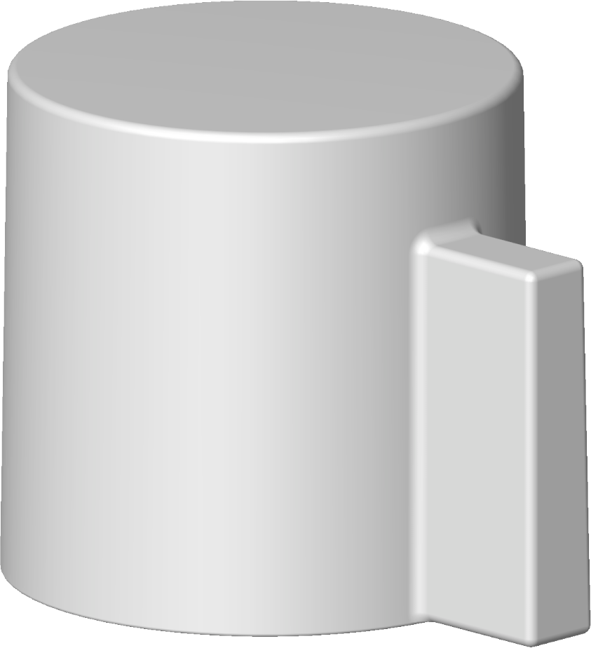 poignée Dornbracht D40 mm Therm. 092067006-33 noir mat