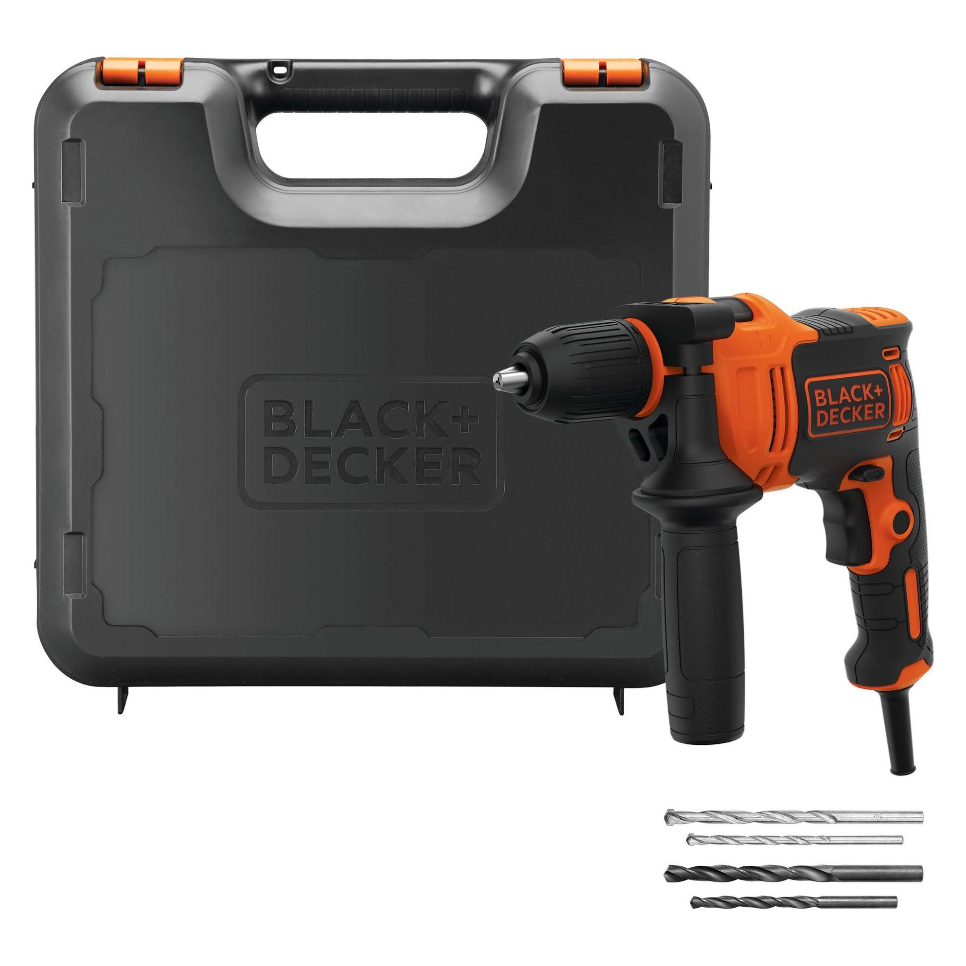 Black & Decker BEH710KQS Bohrmaschine Ohne Schlüssel (Schlagbohrmaschine) (BEH710K-QS)