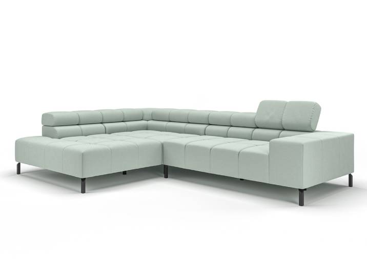 Candy Wilson Matrix Ecksofa mit motorische Sitztiefenverstellung