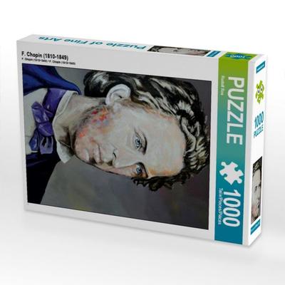 CALVENDO Puzzle F. Chopin (1810-1849) | 1000 Teile Lege-Größe 64x48cm Foto-Puzzle für glückliche Stunden