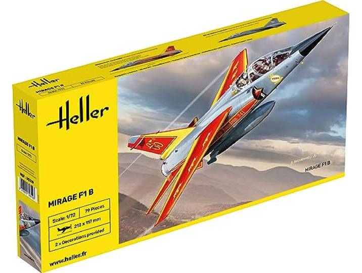 Heller - 1/72 Mirage F1hel30319