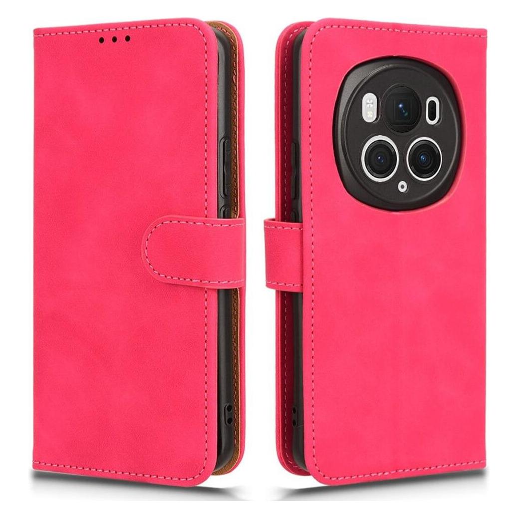 Cover-Discount Honor Magic6 Pro - Leder Etui Hülle pink (Honor Magic6 Pro) (660179663D)