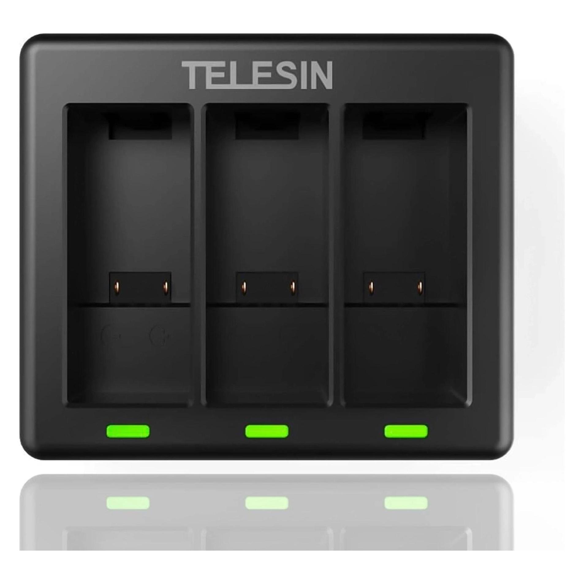 Telesin Charger for 3 batteries (S0-BCG-12-TGP)