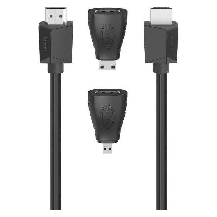 Hama HDMI (Typ A)| mini HDMI (Typ C) - HDMI (Typ A)| mini HDMI (Typ C) (1.50 m) (00200705)