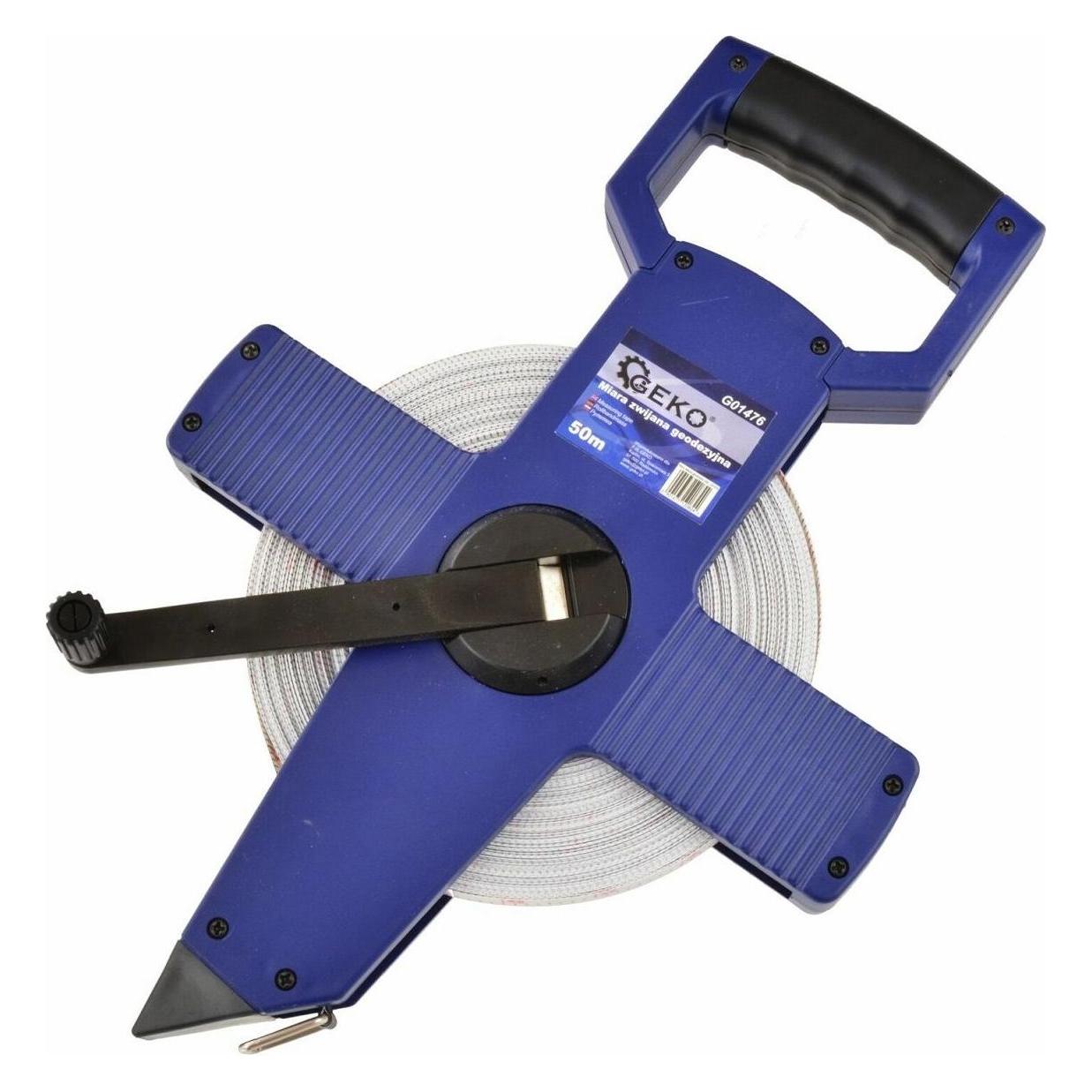 GEKO Massband für Geodäsie, 50 m, Bandbreite 13 mm (50 m) (23930444)