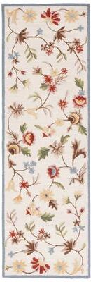 SAFAVIEH Handmade Chelsea Maile French Country Floral Wool Rug