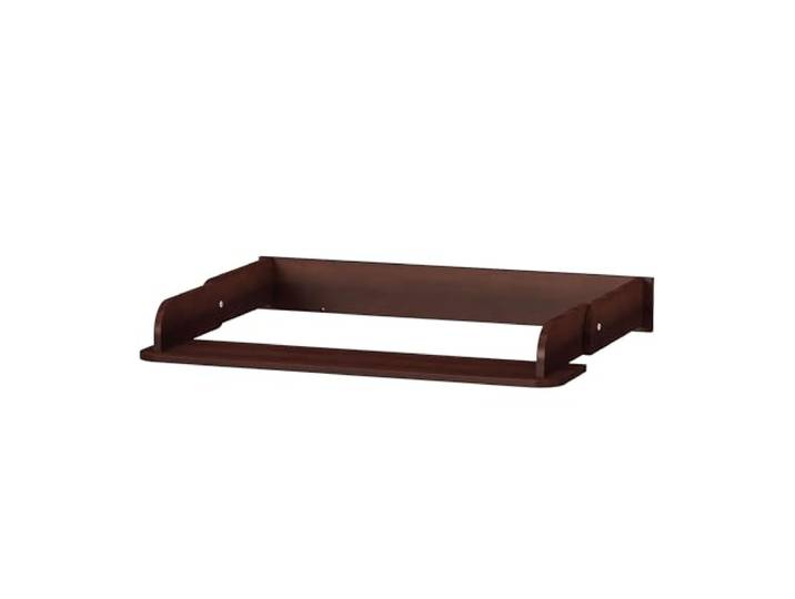 Veres klappbarer Wickelaufsatz/Wieckelblock für die Kommode, Breite 90cm (Nussbaum)
