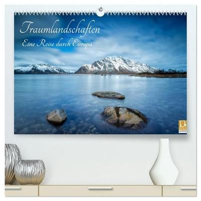 Traumlandschaften - Eine Reise durch Europa (hochwertiger Premium Wandkalender 2027 DIN A2 quer), Kunstdruck in Hochglanz