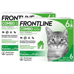 FRONTLINE COMBO SPOT ON Katze Doppelpack 2X6 St