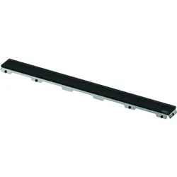 TECEdrainline Glasabdeckung, für Duschrinne, schwarz satiniert, 600794, Ausführung: Nennlänge: 700mm