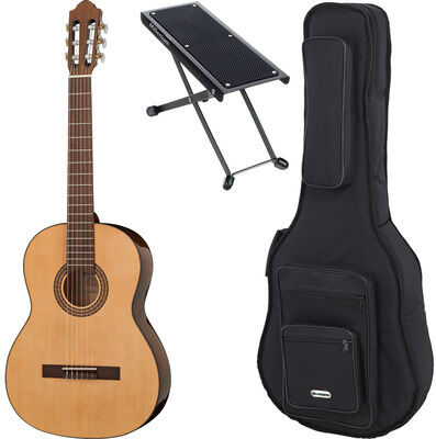 Thomann Classic Guitar S 4/4 Bundle Natur Hochglanz