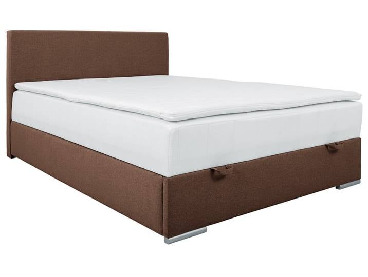 Z2 Boxspringbett TOM, braun, Stoff