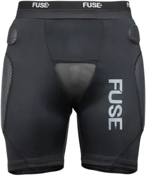 Fuse Omega Impact Padded Shorts (L - Schwarz)