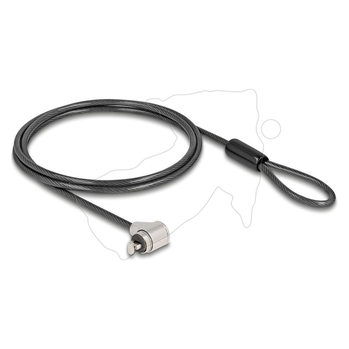 Delock Navilock Laptop Schloss mit Schlüssel für Standard Kensingto (20974)