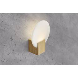 Nordlux Hester Holzfolie 2015391014 Wandleuchte LED fest eingebaut EEK: F (A - G) LED Holz, Weiß