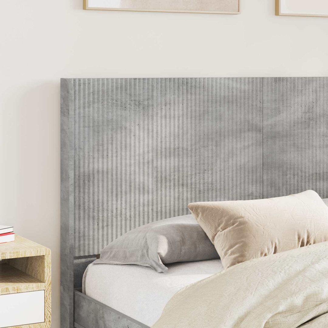 17 Stories Headboard Light Grey
