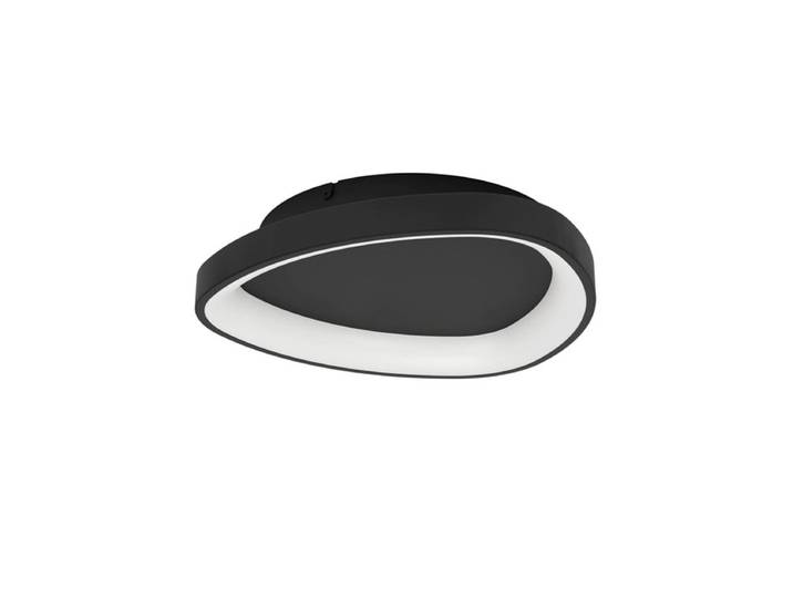 EGLO LORETELLO DECKENLEUCHTE Ø350 CCT 1440LM DIMMPB. SCHWARZ