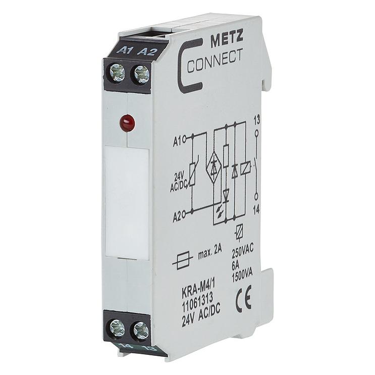 Metz Connect KRA-M4/1. Produktfarbe: Weiss, Temperaturbereich in Betrieb: -20 (11061313)