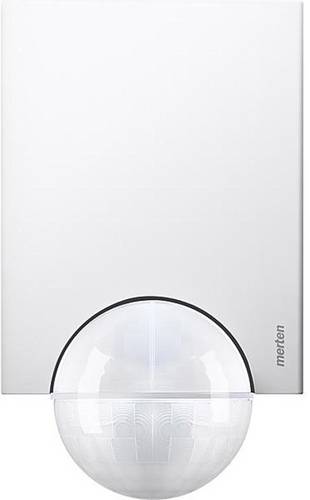 Merten 565219 Wand, Decke PIR-Bewegungsmelder 220 ° Polarweiß IP55
