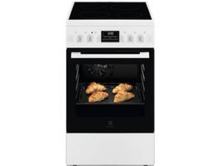 Electrolux Cuisinière vitrocéramique 57l 4 feux blanc - LKR524292W