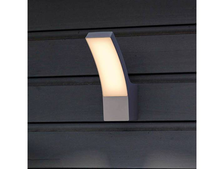 Philips LED Außenwandleuchte Splay, schwarz, Aluminium, Modern