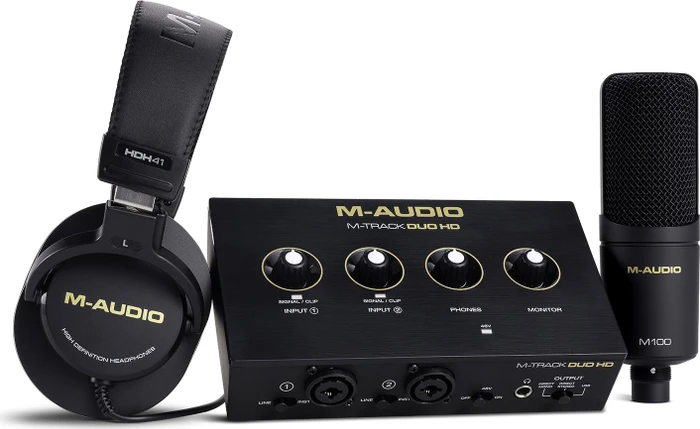 M-Audio M-Track DUO HD Producer Pack