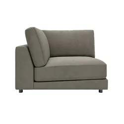Jette Home Element Ecke in Feincord Modulsofa Sila ¦ grau ¦ Maße (cm): B: 120 H: 85 T: 127.0