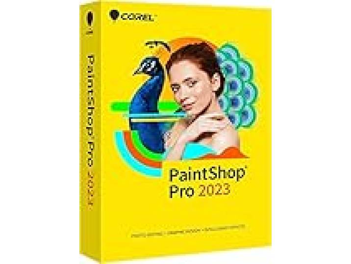 Corel Paintshop Pro 2023 Logiciel de retouche de photos et de conception graphique PC Key Card