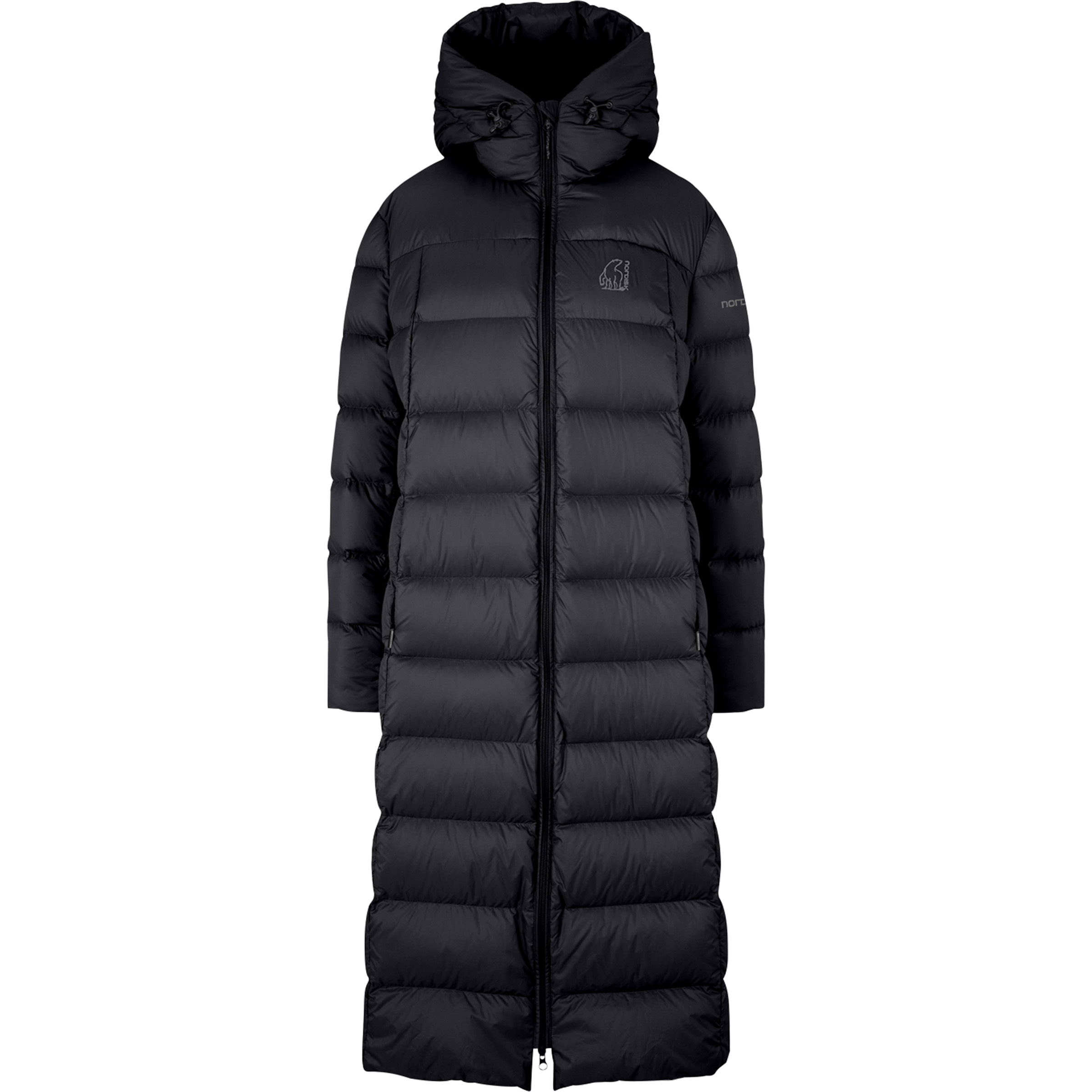 Nordisk Nixie Down Mantel Damen Winterjacke schwarz Größe M Lifestyle Widerstandsfähig Wasserabweisend