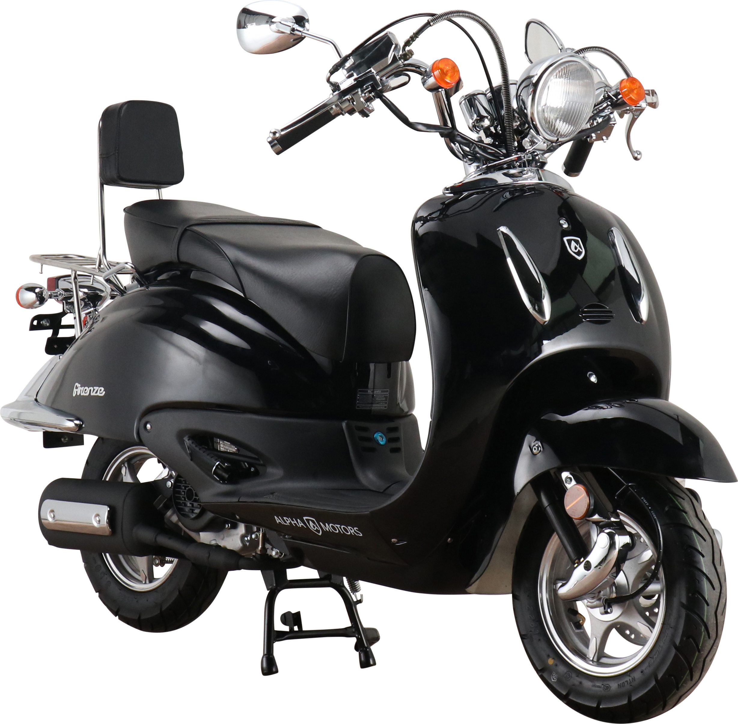 Motorroller Firenze 125 ccm 85 km/h EURO 5+ schwarz