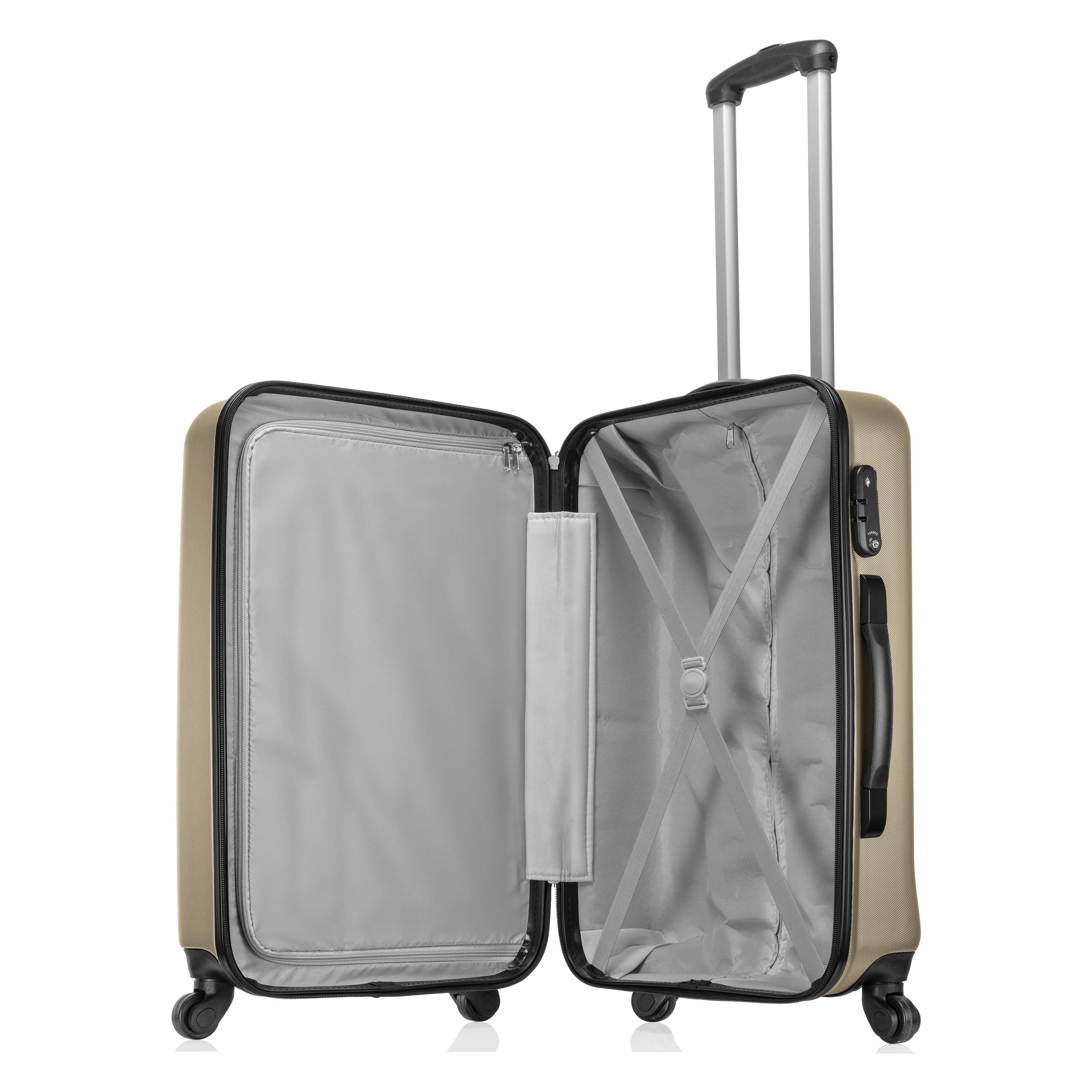 Feru Pyramid Peak Classic 65 cm suitcase, champagne (39596238)
