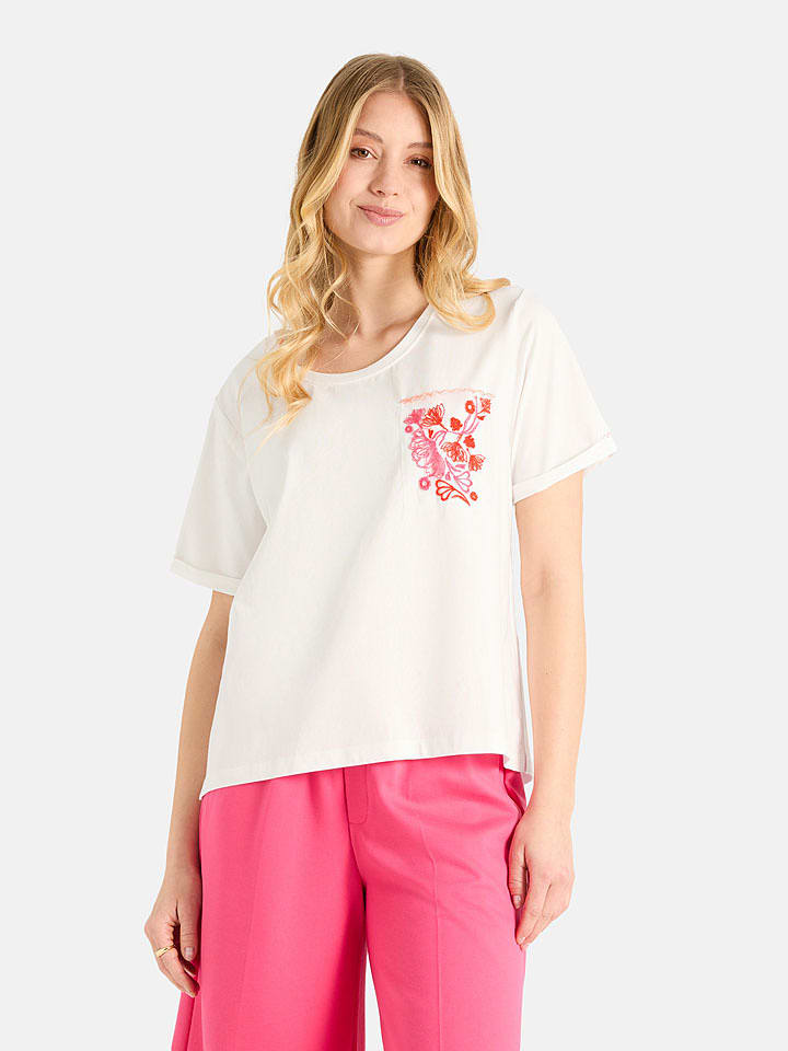 LIEBLINGSSTÜCK Shirt in Weiß - 4XL