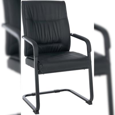 CLP Besucherstuhl XL Anubis Kunstleder Kunstleder HBT: 102x58x65 cm schwarz