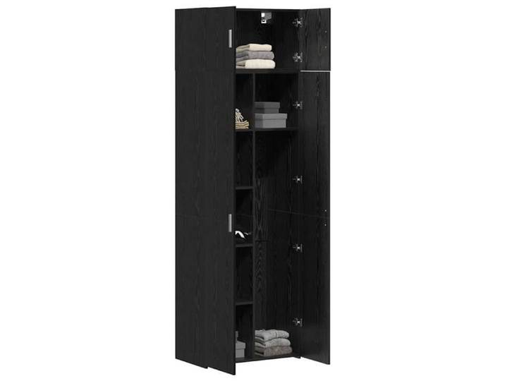 Buffet - - Enfilade - 2 pièces - Noir - 70x42 5x185 cm @24393