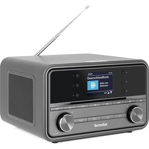 TechniSat Radio Digitradio 587 DAB+, CD, Bluetooth, WLAN, USB, Internet, Stereo, anthrazit