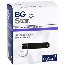 Bgstar Teststreifen 50 St