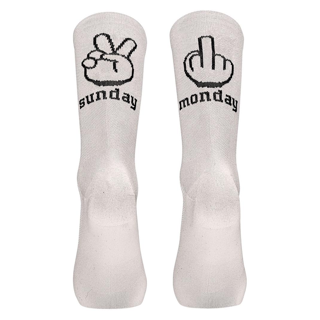 Northwave Sunday Monday Sock (36 - 39) (NWB89222012--white)