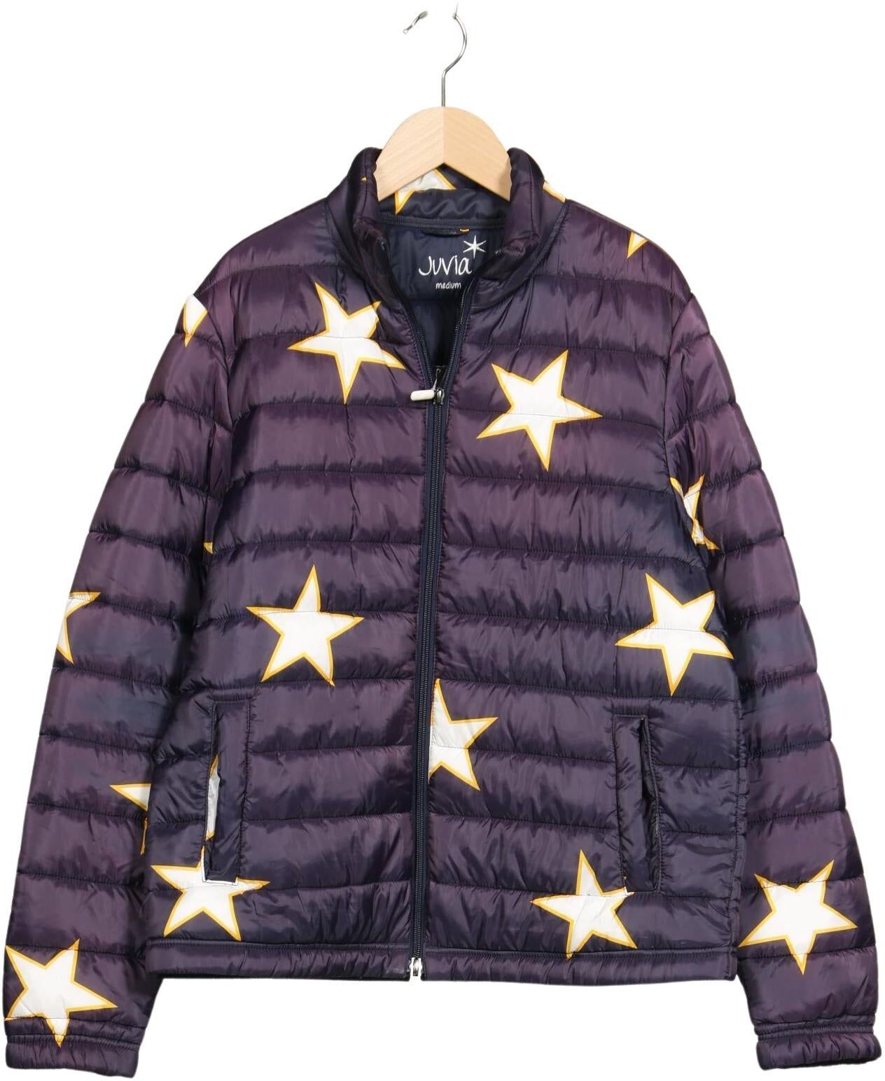 Juvia Damen Jacke, Lila, Gr. M, Synthetik - Second Hand