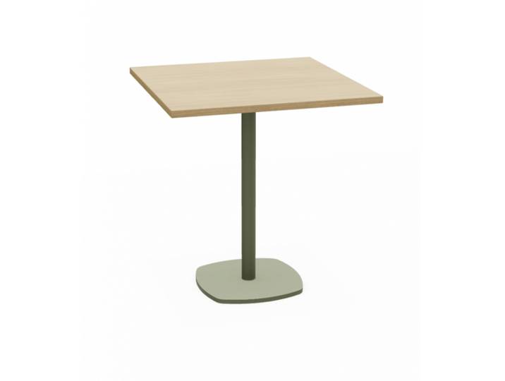 PETITE TABLE EN STRATIFIÉ CIRCA CARRÉE HT 75 CM