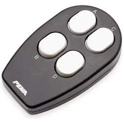 Peha Mini-Handsender (Gerätespezifische Fernbedienung, Radio Frequency (RF)), Fernbedienung, Schwarz