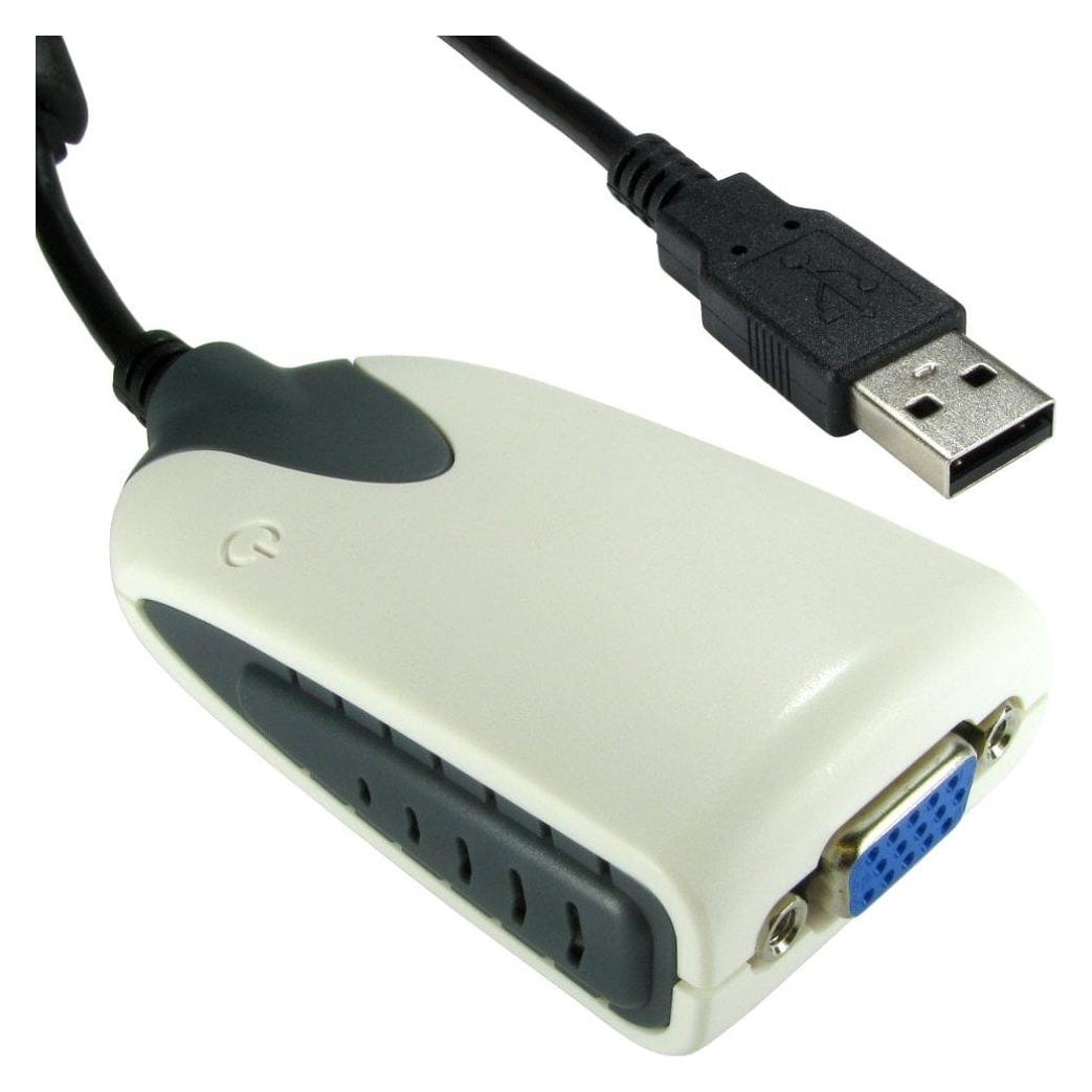 Cables Direct CDL USB 2.0 to SVGA Adapter (VGA) (USB2-VGA3)