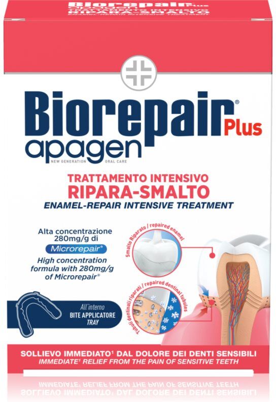 Biorepair Desensitizing Enamel-Repair Shock Treatment set for teeth