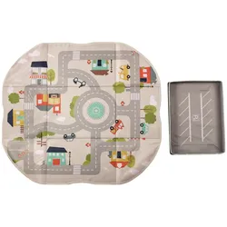 PLAY BOX mit Spielteppich und Straßen