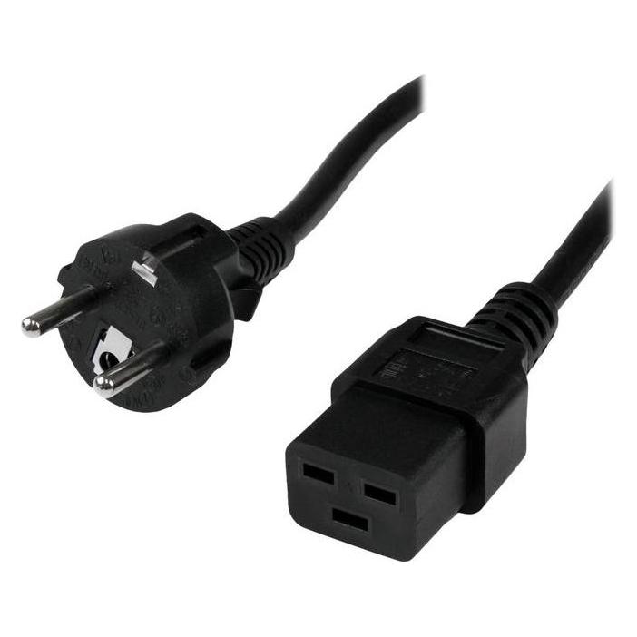 StarTech 2m Ac Power Cord Schuko To C19 (2 m) (PXTEUC192M)